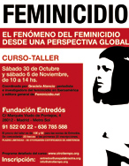 Curso-Taller: El fenómeno del Feminicidio desde una perspectiva global – octubre y noviembre 2010