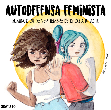 Clase de autodefensa feminista