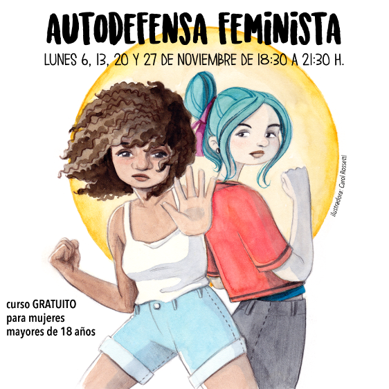 Curso de autodefensa feminista en Madrid