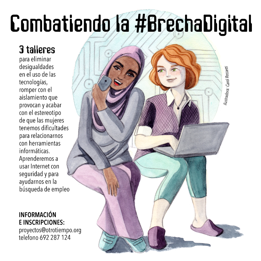 Combatiendo la #BrechaDigital en Segovia