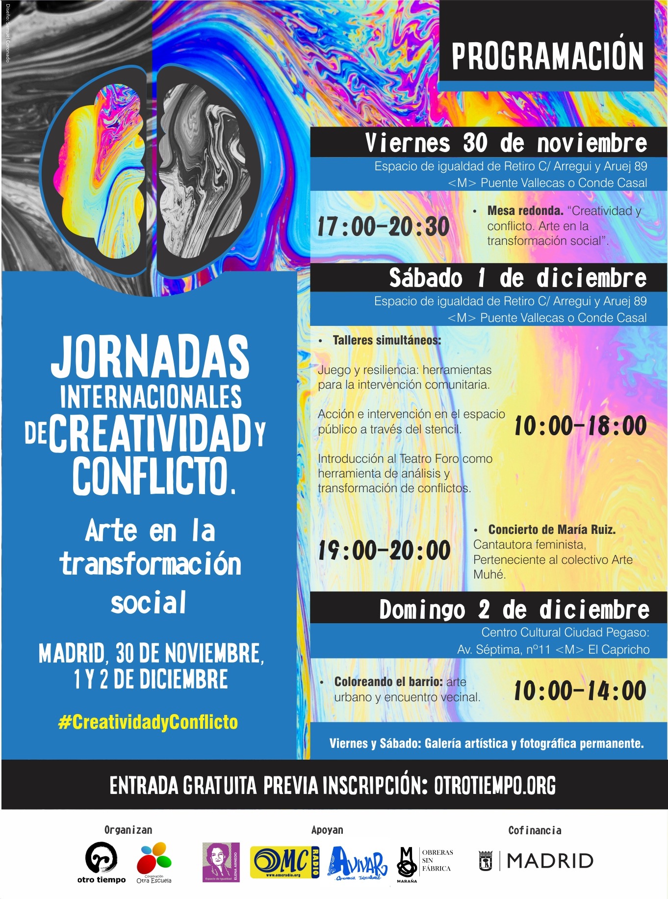 Ir a Jornadas Internacionales <br>«Creatividad y conflicto: Arte en la transformación social”