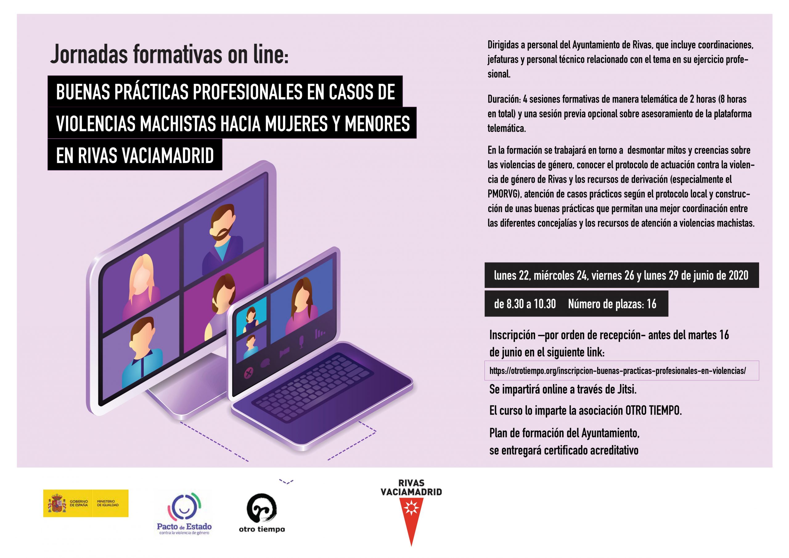 Ir a EVALUACIÓN «Buenas prácticas profesionales en casos de violencias machistas a mujeres y menores»