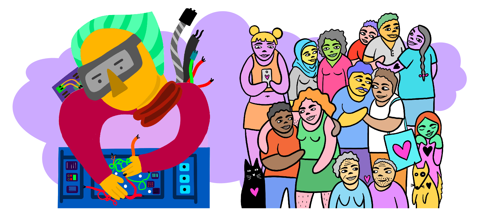 Ir a Hermosas ilustradoras feministas