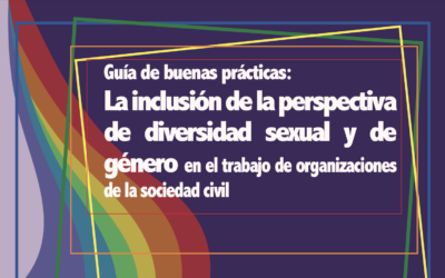 Guía de buenas prácticas para la inclusión de la perspectiva de diversidad sexual y de género en el trabajo de organizaciones de la sociedad civil